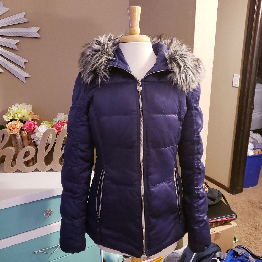 ZeroXposur  Purple Puffer Coat